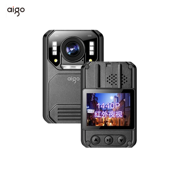 爱国者（aigo）  执法记录仪 DSJ-T7【黑色- 64G】防爆高清夜视录音摄像北斗定位胸前随身便携