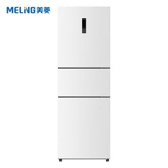 美菱/Meiling  冰箱272升三门家用一级能效双变频风冷无霜智能家用电冰箱 BCD-272WP3CJC白色