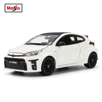 美驰图/Maisto  2021丰田 TOYOTA GR 雅力士 Yaris 仿真合金玩具汽车模型 1/24 白色