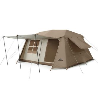 挪客（NatureHike）  屋脊13自动帐篷户外露营野营装备两室一厅野外小屋CNH22ZP004
