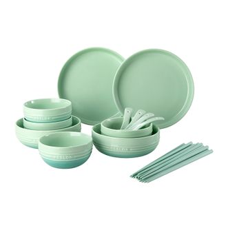 德世朗（DESLON）  釉下彩工艺陶瓷ci餐具（20件套）