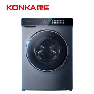 康佳/Konka  KH100-1408AQCI滚筒洗衣机10kg超大容量洗烘一体机臻彩显示