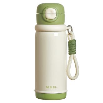 物生物  奶盖保温杯400ML