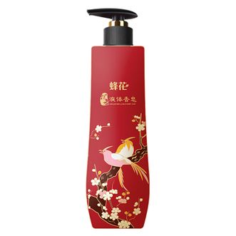 蜂花/Bee&Flower  沉香液体香皂(沐浴型)500g 香皂液沐浴持久留香香体沐浴洗澡男女通用沐浴露 皂感清洁温和洁净
