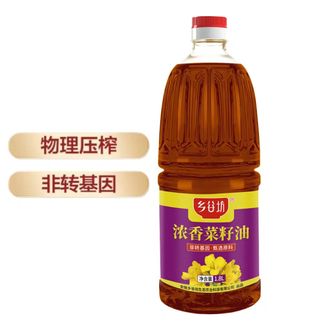 乡谷坊  浓香菜籽油1.8L 臻选原料香味浓郁菜籽油炒菜油