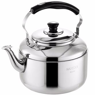 美厨（MAXCOOK）家用5L大容量304不锈钢烧水壶水开自动鸣音水壶热水MCH-653