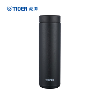 虎牌（TIGER）   保温杯 不锈钢轻量便携保温杯简约风格大容量500ml MMZ-W50C-KK曜岩黑