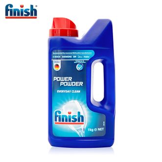 finish  亮碟洗碗粉洗碗机清洁剂洗碗机专用洗涤粉剂亮碟去污去渍1kg 洗碗粉1kg （适用西门子海尔美的方太等）  正品包邮