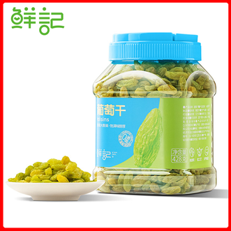 鲜记  多巴胺罐装系列-葡萄干428g休闲零食