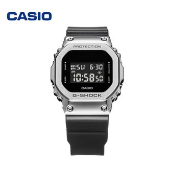 卡西欧/CASIO  G-SHOCK  树脂 时尚运动防水男表石英手表 （GM-5600U-1PR-200米防水）