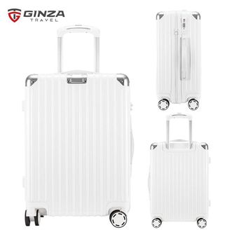 银座(GINZA)  复古拉杆箱行李箱男女旅行箱静音万向轮拉链20寸海关密码箱 8953L