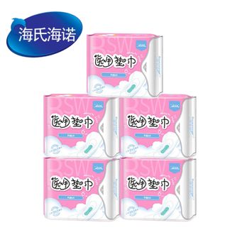 海氏海诺   医用垫巾卫生巾245mm日用6片*5包