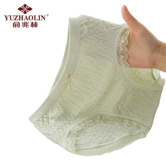 俞兆林（YUZHAOLIN）日系少女蕾丝三角短裤4条装ZY-NKW001