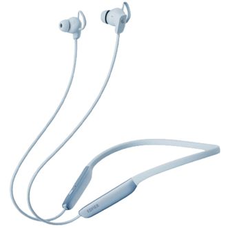漫步者  W280NB Pro 主动降噪蓝牙运动耳机 颈挂式耳机 金标认证HiFi音质挂脖耳塞  冰川蓝