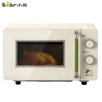 小熊/Bear  高颜值微波炉 20L大容量 家用智能加热多功能大火力微波速热双旋钮控制