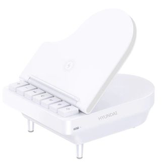 HYUNDAI  指尖音符多功能音箱无线充钢琴音箱便携式多功能 YH-F023象牙白