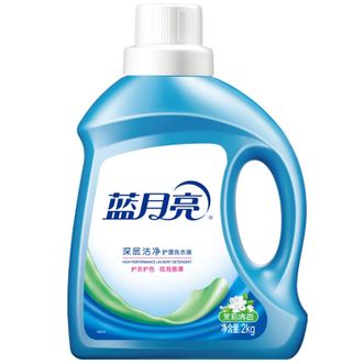 蓝月亮  深层洁净强效去污 茉莉清香洗衣液2kg瓶