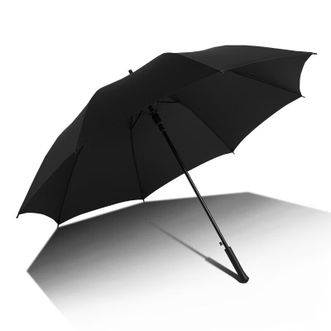 天堂伞  半自动长柄伞  13024E碰  黑色  防风雨伞半自动男士商务伞超大伞面