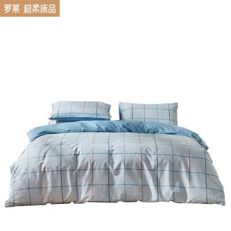 罗莱家纺（LUOLAI） 悦动人生全棉四件套