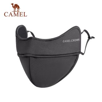 骆驼/Camel  登山防风口罩加绒保暖3d立体高颜值秋冬骑行防寒防尘面罩