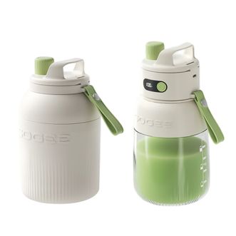 小质  榨汁机 便携式大容量果汁机冰沙机 智能数显组合款 GB05P