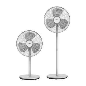 美的/Midea  电风扇立式轻音节能大风量电扇台扇迷你扇台立两用转页扇FSA40TZ