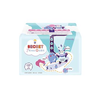 花卉诗/Flower ship  285MM*8片 纯棉量大瞬息超薄卫生巾 韩国进口亲肤0添加