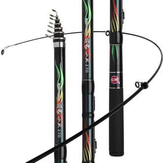 光威闪电小矶短节便携矶钓竿超轻超硬矶竿碳素远投钓鱼竿手海两用闪电小矶