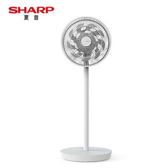 夏普/Sharp  电风扇家用落地扇空气循环扇可收纳台地扇离子群净化智能遥控PJ-CD202B