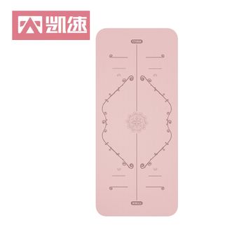 凯速（KANSOON）  瑜伽垫 加厚加宽加长 健身垫 舞蹈垫子 防滑隔音防震地垫（183cm*80cm*0.6cm）