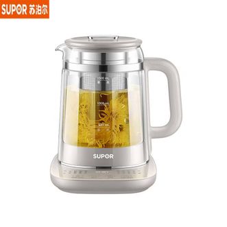 苏泊尔（SUPOR）  养生壶SW-15Y20 电水壶花茶壶烧水壶开水壶1.5L玻璃面板