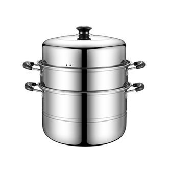 拜格（BAYCO）不锈钢蒸锅家用30cm BG1307