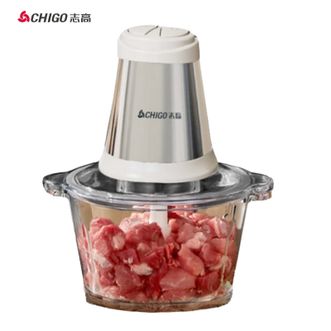 志高（CHIGO）  绞肉机2L 家用电动搅拌机绞馅机搅肉碎肉机多功能料理机