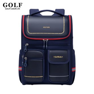 GOLF  书包小学生男女生大容量儿童书包1-3年级多口袋双肩背包减压护脊 GBS63931