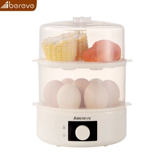 艾贝丽/Abereve  煮蛋器家用小型多功能蒸蛋器早餐小蒸锅单双层自由换250W功率