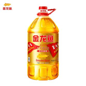金龙鱼  黄-金-比-例食用调和油4升 非转基因