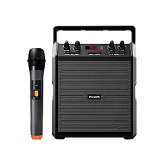 飞利浦/Philips  音响 SD50X【手持版 】户外音箱蓝牙音响 K歌带无线话筒广场舞跳舞演出手提小蜜蜂