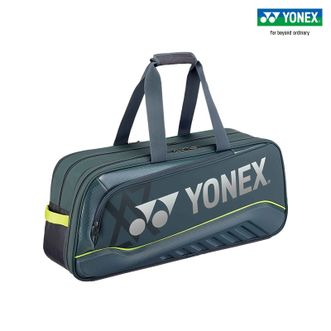 尤尼克斯（YONEX）  羽毛球包新款安赛龙配色 手提包双肩包大容量支装 BA02531VEX 钢铁灰