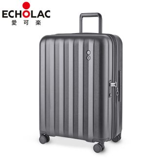 爱可乐（Echolac）  拉杆箱万向轮行李箱旅行箱密码箱防刮旅游24寸扩容箱PC232