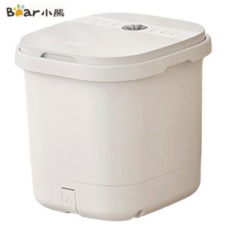 小熊/Bear  泡脚桶全自动按摩洗脚盆电动足浴桶泡脚盆恒温加热可拆卸盘高深桶熏蒸ZYP-E08L1