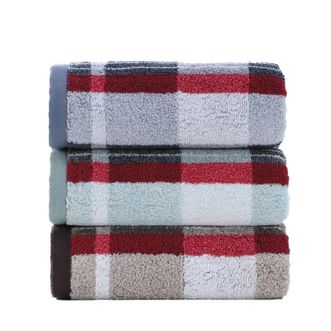 金号  高端欧式加大加厚40支精梳棉毛巾纯棉家用男女洗脸毛巾亲肤柔软吸水不易掉毛 2条装