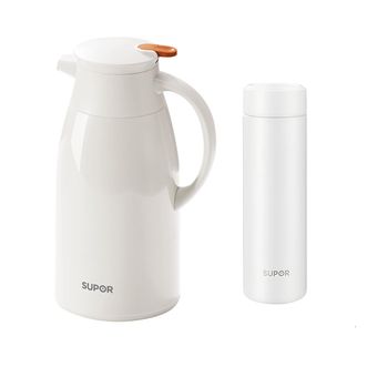 苏泊尔（SUPOR）  悦享套装 保温壶保温杯暖心组合 500ML+1L