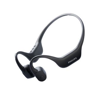 飞利浦（PHILIPS）  骨传导蓝牙耳机  TAA6609 黑色  运动游泳超强防水长续航