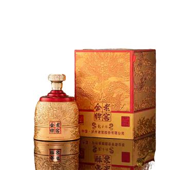泸州老窖  老窖金牌 龍香源52度  浓香型白酒  999ml大坛  泸州老窖股份有限公司出品