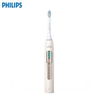 飞利浦/Philips  电动牙刷HX5681【金色】钻石声波震动牙刷微泡水流科技 【新品导航刷】