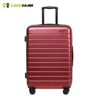CASEMAN  行李箱男女旅行箱万向轮登机箱德国拜耳PC箱体拉杆箱  C814-22寸