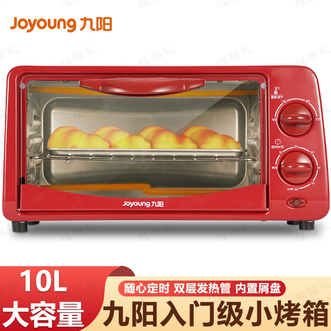 九阳/Joyoung  电烤箱家用多功能烘焙烤箱10升经典外观 随心定时智能温控