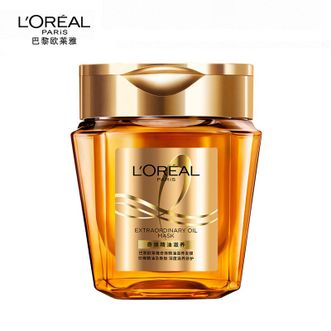 欧莱雅 (LOREAL) 奇焕精油滋养发膜 黄金发膜250ML（护发润发免蒸 洗护柔顺顺滑防毛躁）