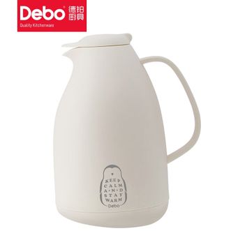 德铂Debo 企鹅保温壶 红胆玻璃 DEP-DS352