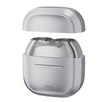 艾优/APIYOO  银色潮流剃须刀礼盒装 送男友送老公送父亲礼物 T23